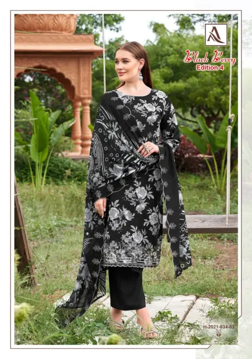 Alok Suit Black Berry 4 - Image 4