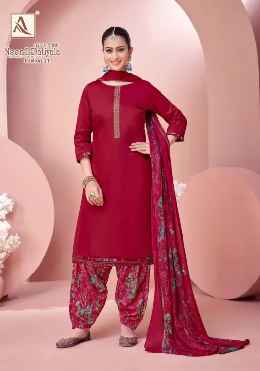 Alok Suit Noor E Patiyala 21 - Image 5