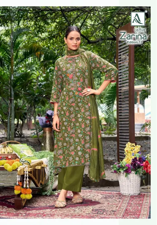 Alok Suit Zarina 12 - Image 4