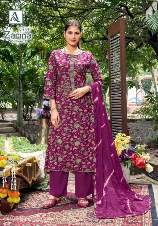 Alok Suit Zarina 12 - Image 9