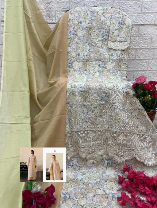Deepsy Chikankari 25 - Chiffon Dupatta - Image 14