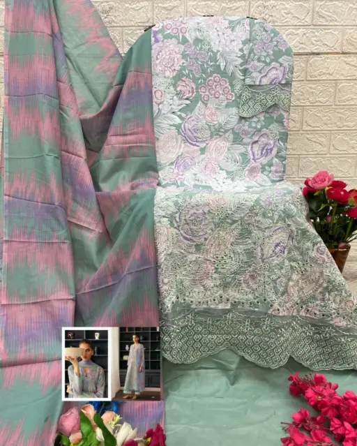 Deepsy Chikankari 25 - Chiffon Dupatta - Image 15