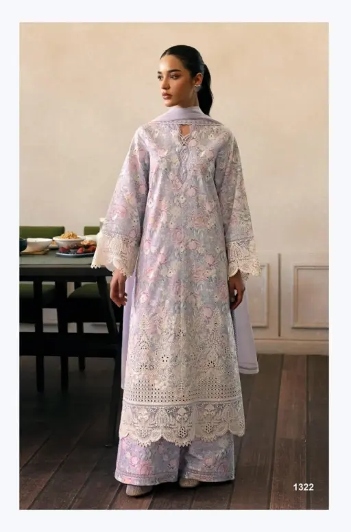 Deepsy Chikankari 25 - Chiffon Dupatta - Image 4