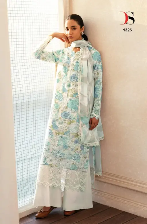 Deepsy Chikankari 25 - Chiffon Dupatta - Image 6
