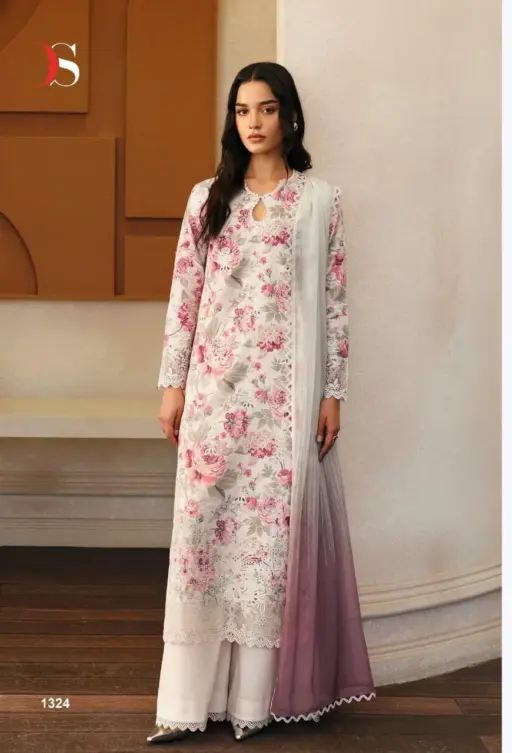 Deepsy Chikankari 25 - Chiffon Dupatta - Image 8