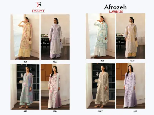 Deepsy Chikankari 25 - Chiffon Dupatta - Image 9