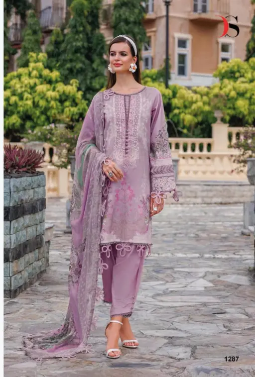 Deepsy Jade Urban Lawn 25 5 - Chiffon Dupatta - Image 2