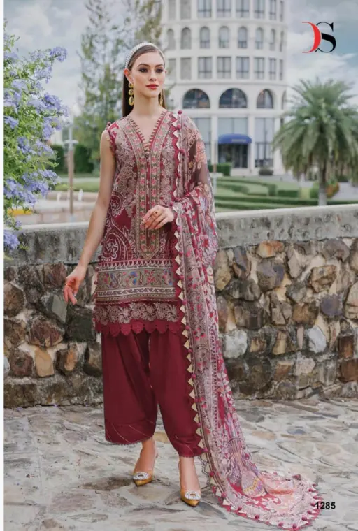 Deepsy Jade Urban Lawn 25 5 - Chiffon Dupatta - Image 3