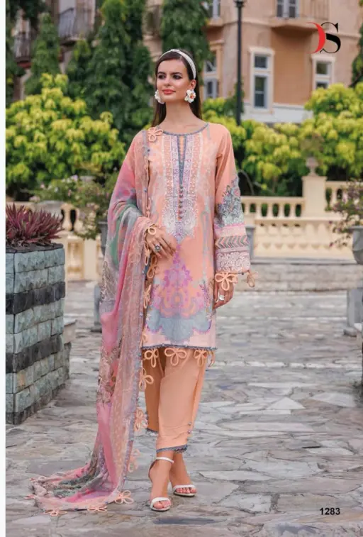 Deepsy Jade Urban Lawn 25 5 - Chiffon Dupatta - Image 5