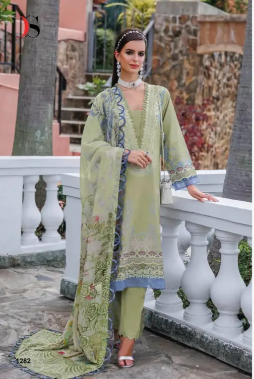 Deepsy Jade Urban Lawn 25 5 - Chiffon Dupatta - Image 9