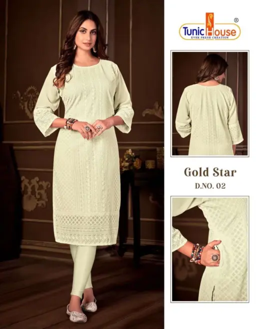 Gold Star Chikankari Chikankari Collection - Image 10