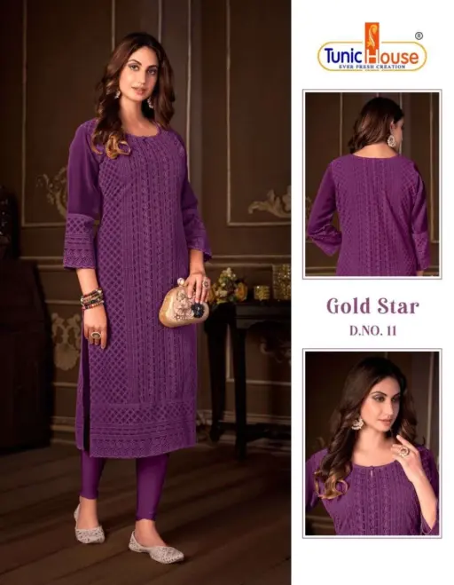 Gold Star Chikankari Chikankari Collection - Image 4