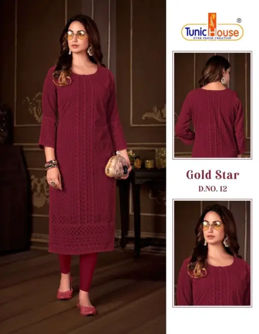 Gold Star Chikankari Chikankari Collection - Image 5