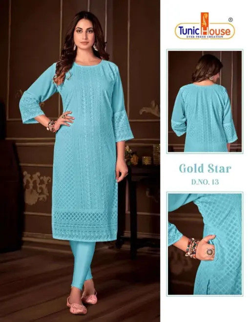 Gold Star Chikankari Chikankari Collection - Image 6