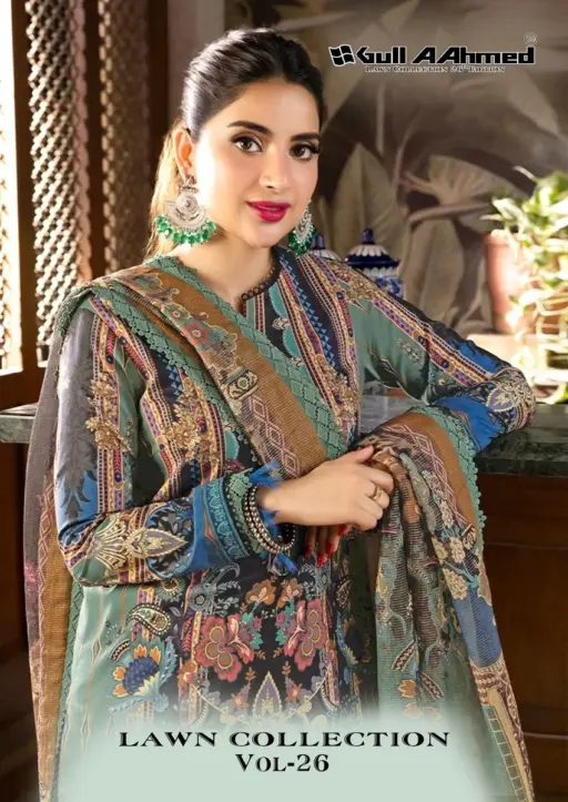 GullAhmed Lawn Vol 26