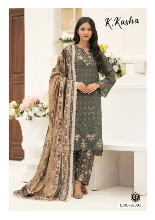Keval K Kasha Vol 18 Stitched