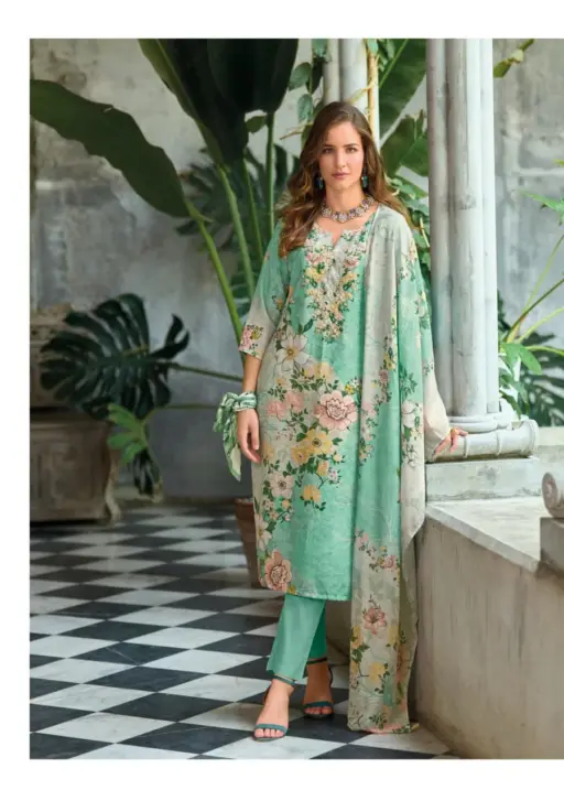 Lady Leela Summer Pastels 2 Exotic Print Collection - Image 3