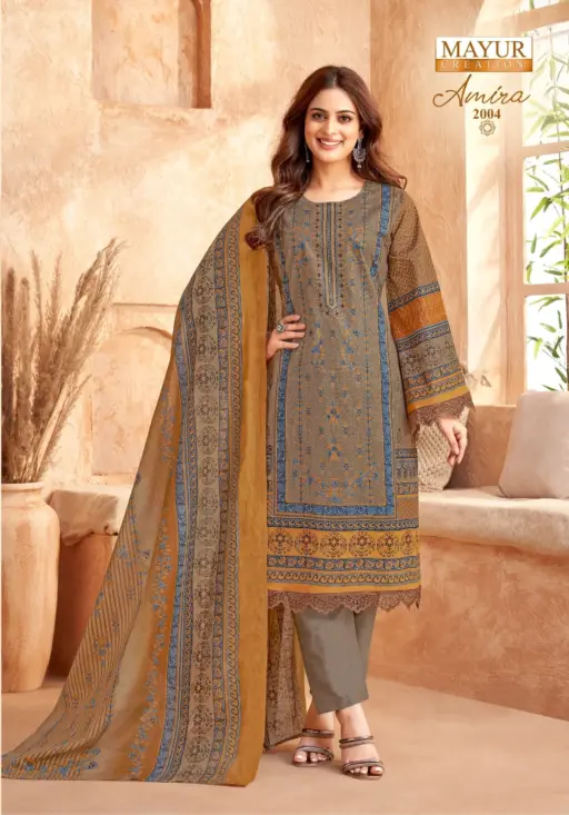 Mayur Amira Vol 2 -Karachi Dress Material - Image 10