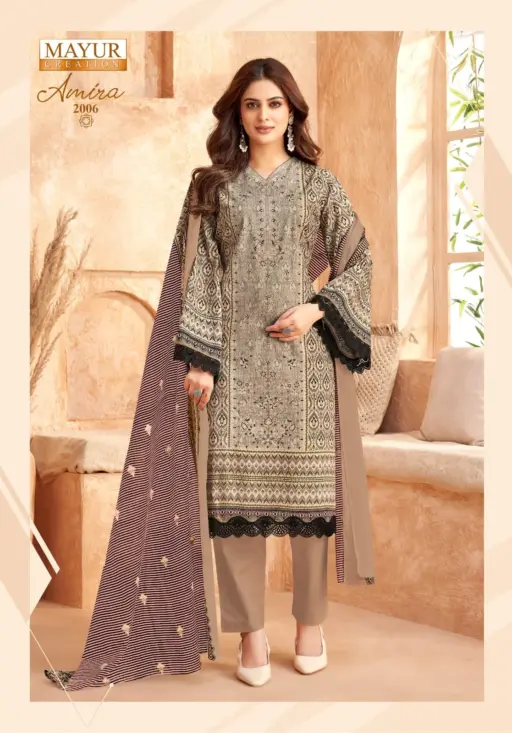 Mayur Amira Vol 2 -Karachi Dress Material - Image 6