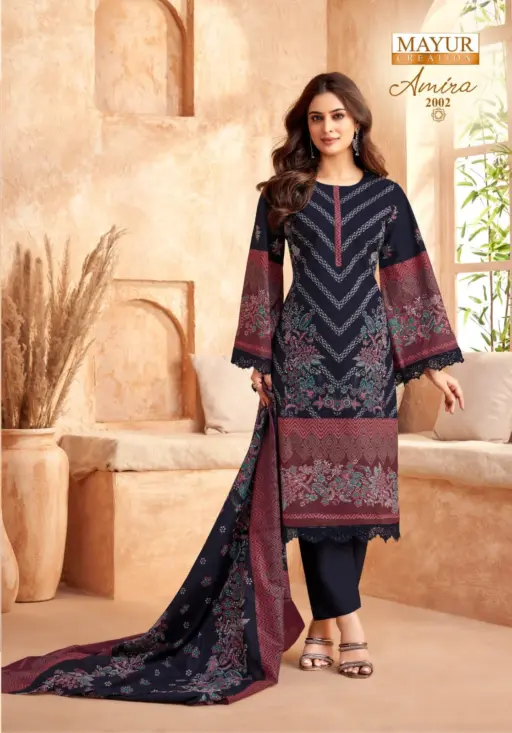 Mayur Amira Vol 2 -Karachi Dress Material - Image 9