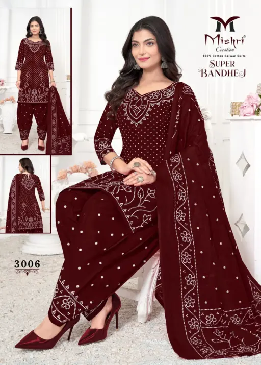 Mishri Super Bandhej Vol-03 – Dress Material - Image 5