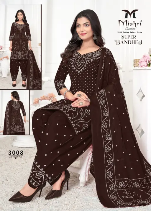 Mishri Super Bandhej Vol-03 – Dress Material - Image 6
