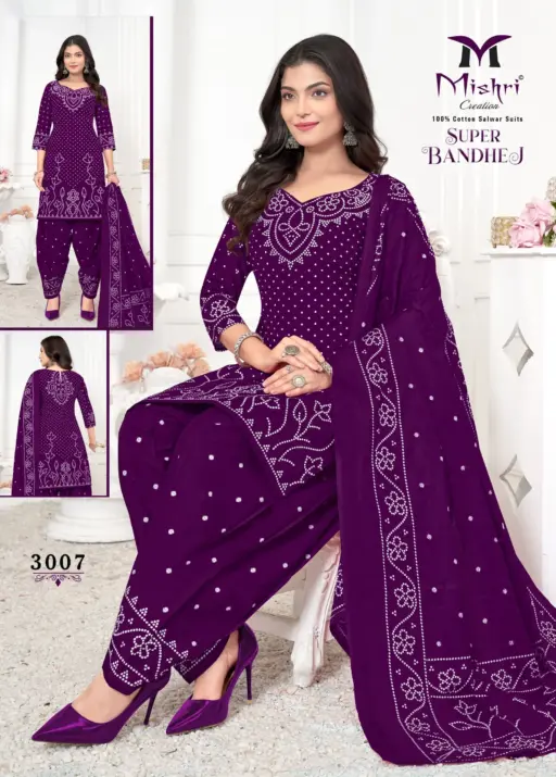 Mishri Super Bandhej Vol-03 – Dress Material - Image 8