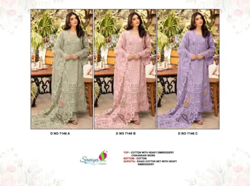 Saniya Ombre Premium Vol-1 D 7146 - Image 4