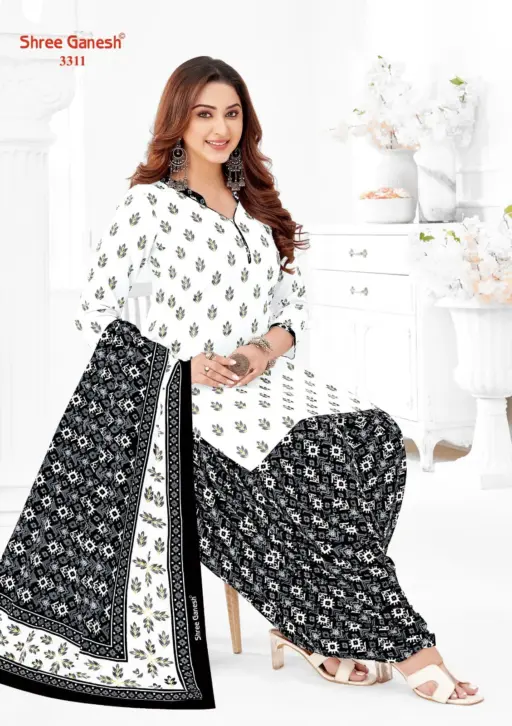Shree Ganesh Colours Special White & Black Vol 3 - Image 10
