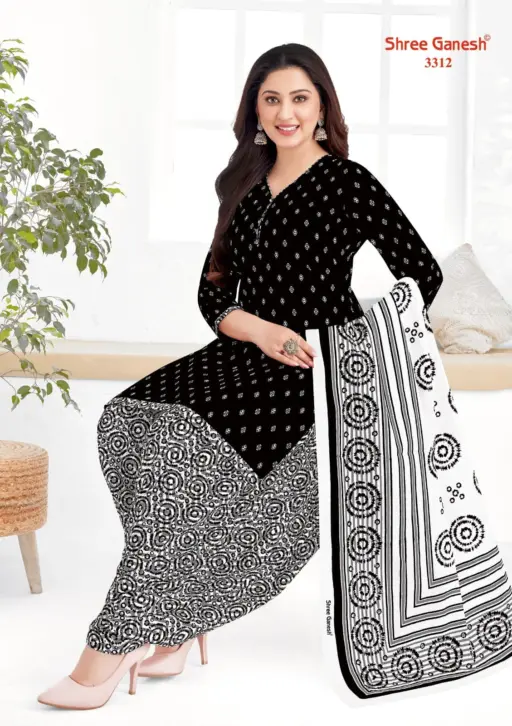 Shree Ganesh Colours Special White & Black Vol 3 - Image 12