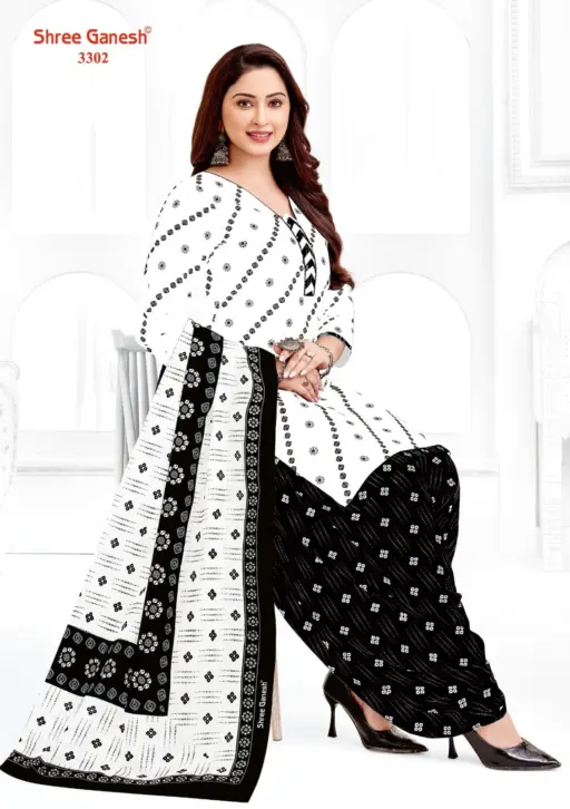 Shree Ganesh Colours Special White & Black Vol 3 - Image 2