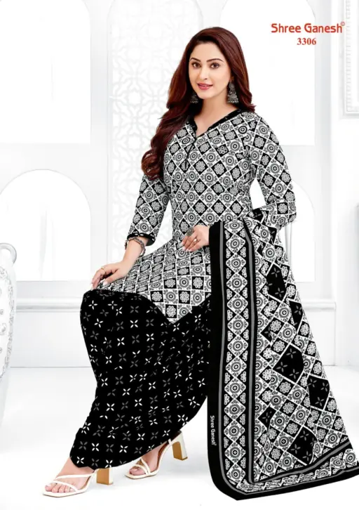 Shree Ganesh Colours Special White & Black Vol 3 - Image 8