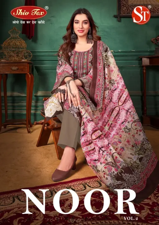 St Noor Vol 2 Karachi Dress material