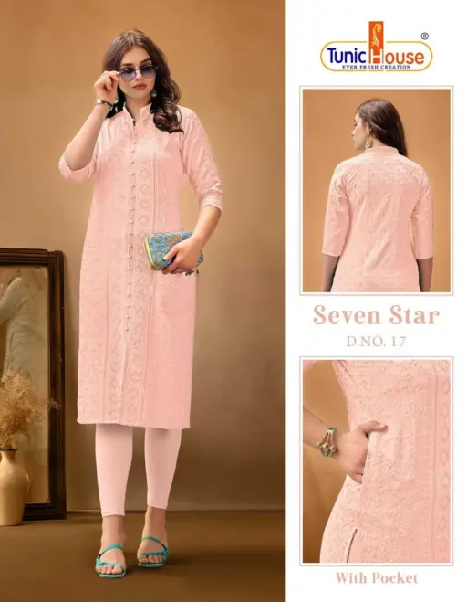 Tunic 7 Star Chikankari Collection - Image 10