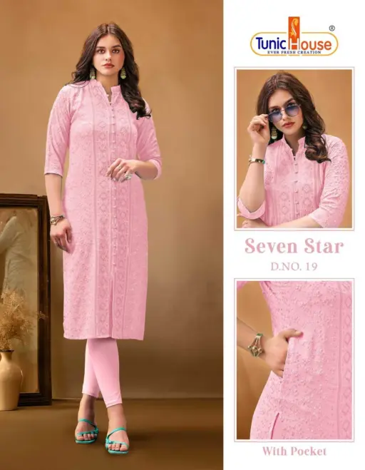 Tunic 7 Star Chikankari Collection - Image 15