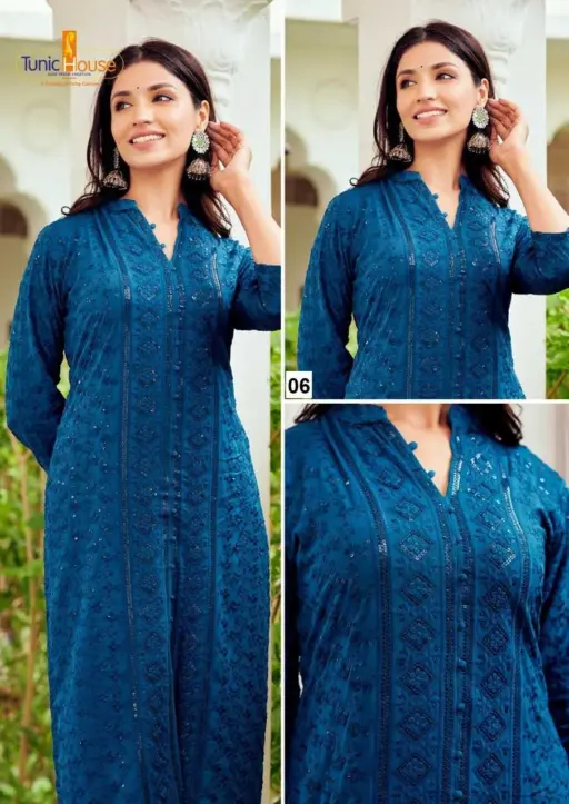 Tunic 7 Star Chikankari Collection - Image 16