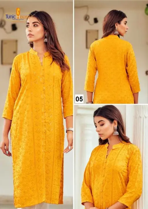 Tunic 7 Star Chikankari Collection - Image 17