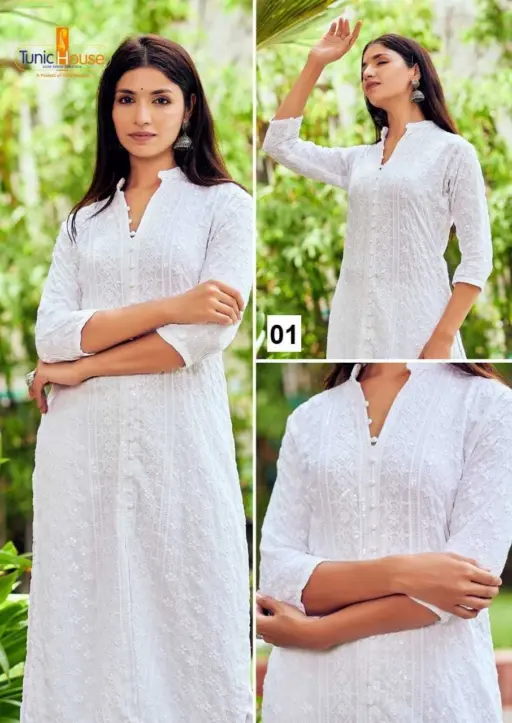 Tunic 7 Star Chikankari Collection - Image 22