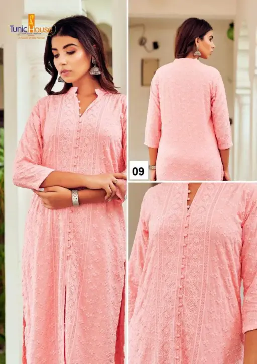 Tunic 7 Star Chikankari Collection - Image 6
