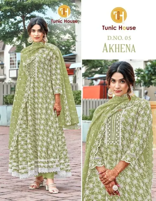 Tunic Akhena Chikankari Collection - Image 4