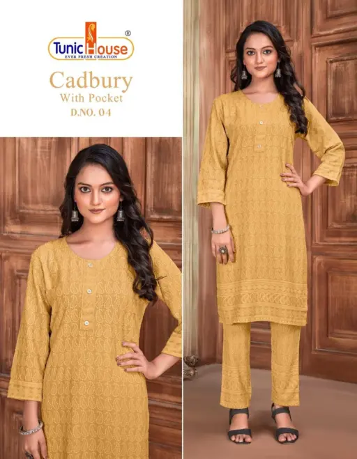 Tunic Cadbury Chikankari Collection - Image 10