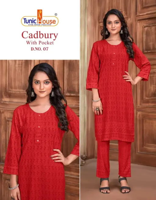 Tunic Cadbury Chikankari Collection - Image 12