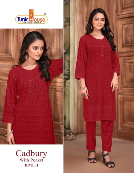 Tunic Cadbury Chikankari Collection - Image 14