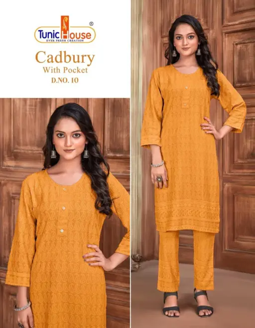 Tunic Cadbury Chikankari Collection - Image 3
