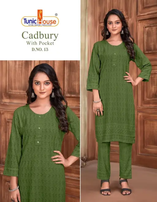 Tunic Cadbury Chikankari Collection - Image 5