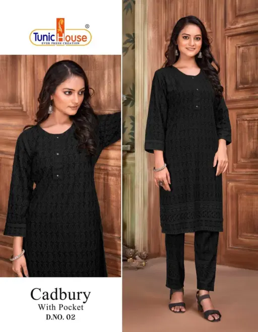 Tunic Cadbury Chikankari Collection - Image 8