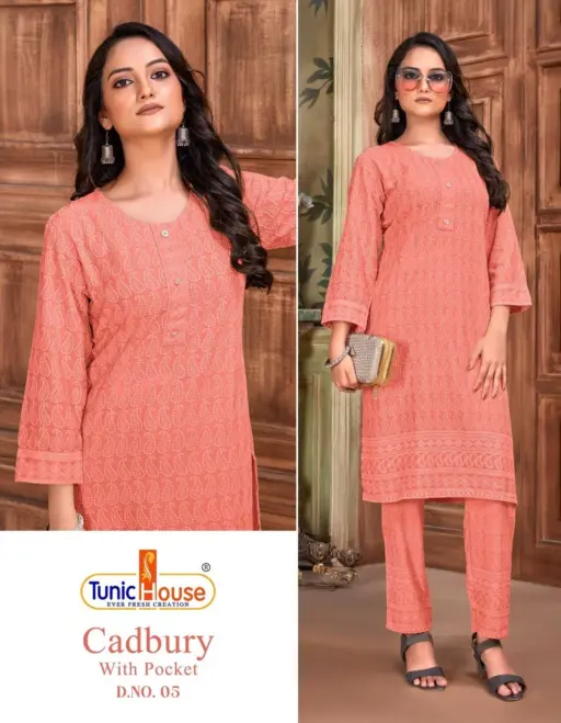 Tunic Cadbury Chikankari Collection - Image 9
