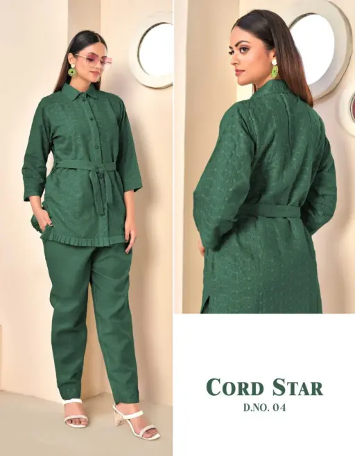Tunic Cord Star Chikankari Collection - Image 5