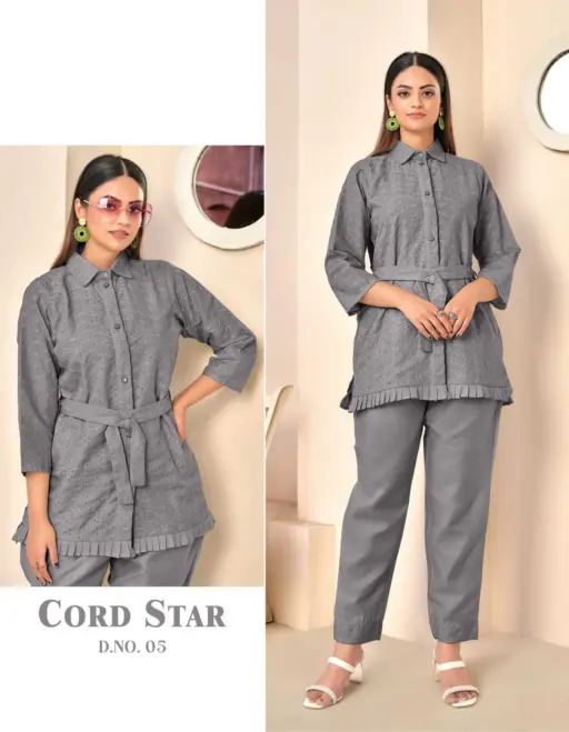 Tunic Cord Star Chikankari Collection - Image 6
