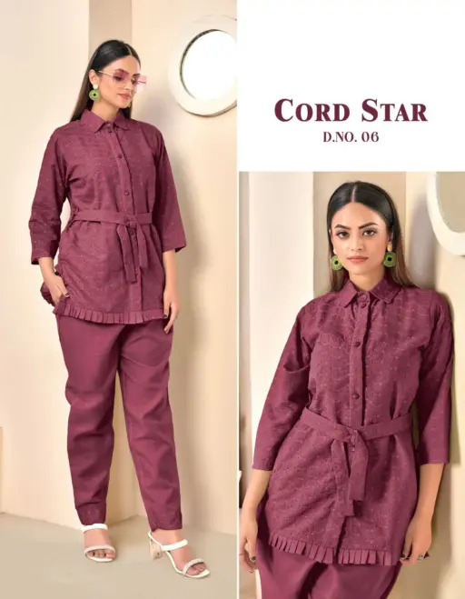 Tunic Cord Star Chikankari Collection - Image 7